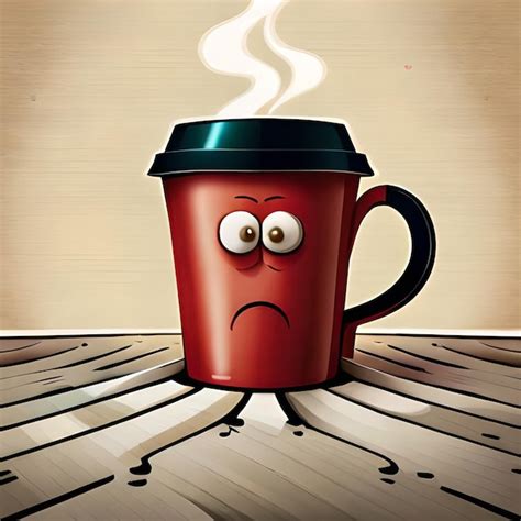 Premium Photo Ai Image Hot Coffee Art Illustration