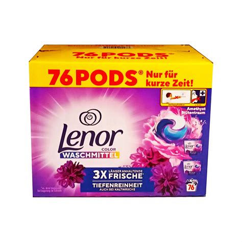 LENOR Kapsułki do prania amethyst Blutentraum 3Frische Color 76szt