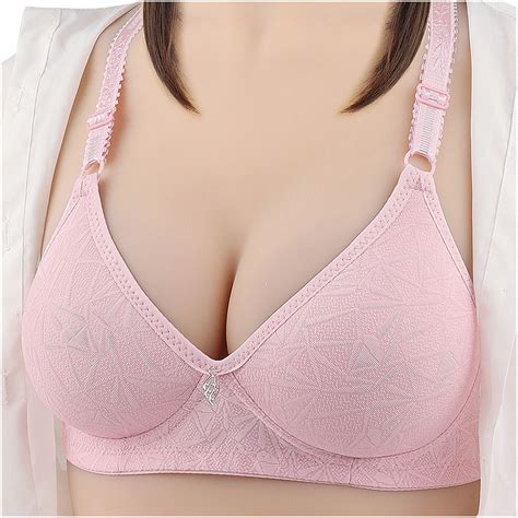 Safuny Everyday Bra For Women Ultra Light Lingerie And Gathering Breathable Front Button Comfort