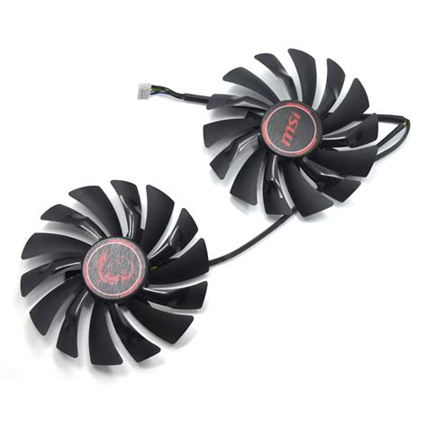 New Mm Pld S Hh Pin Cooler Fan For Msi Gtx Gtx Gaming