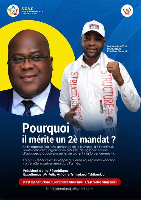 Rdc Élections Du 20 Décembre 2023 La Scvc Présente Ses Candidats Le 7