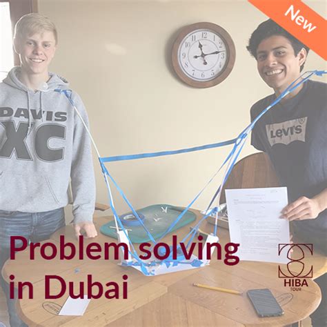 Problem Solving Competition In Dubai With Prizes Hiba