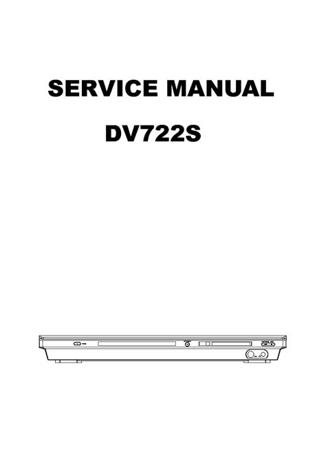 BBK DV722S SM Service Manual download, schematics, eeprom, repair info ...