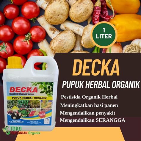 Jual Pupuk Decka Pestisida Organik Pembasmi Hama Cabe Keriting Obat