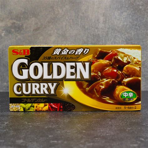 S B Golden Curry Medium Hot G Market Kokoro