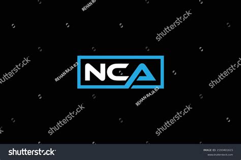 letter nca logo icon vector image stock vector royalty