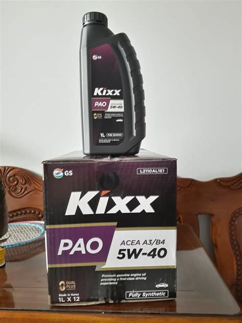 NHỚT CAO CẤP KIXX PAO A3/B4 5W/40 | Dầu Nhớt Nhập