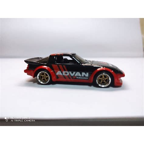 Custom Hot Wheels Mazda Rx7 Advan Shopee Malaysia