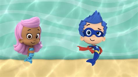 Super Adventure Bubble Guppies Nick Jr Guppy Luigi Bubbles Mario