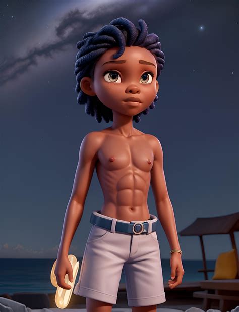 Topless Galaxy Boy by AIVoodoo on DeviantArt