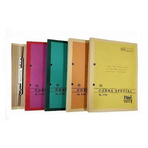 Cobra Spring File at Rs 36/piece | Cobra File Folder in Delhi | ID ... 
