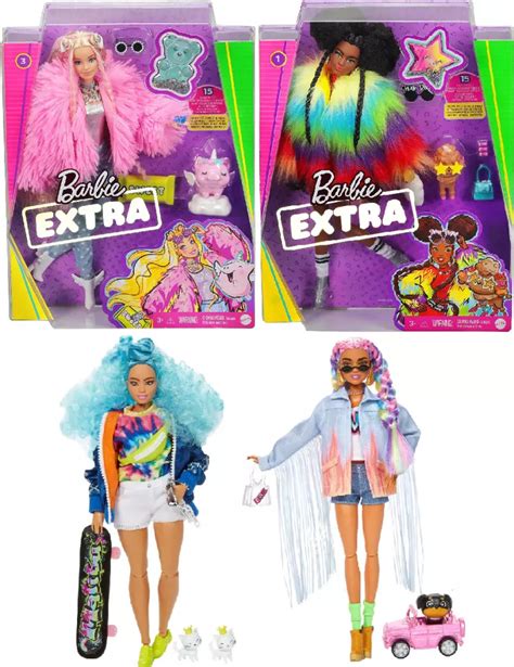 Barbie Extra GRN27 Modna lalka z akcesoriami mix wzorów