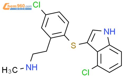 917389 77 6 Benzeneethanamine 5 Chloro 2 4 Chloro 1H Indol 3 Yl Thio