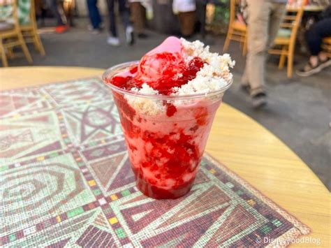 Strawberry Shortcake Dole Whip The Disney Food Blog