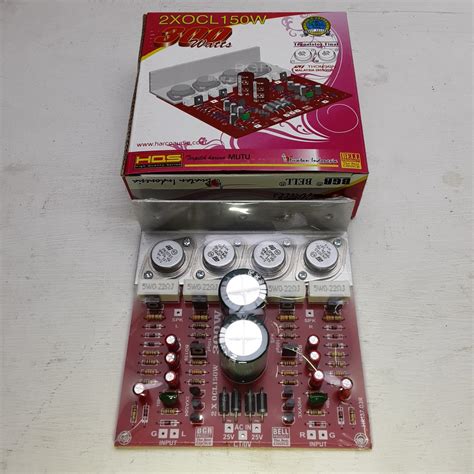 Jual Kit Power Stereo Ocl Watt Tr St Ory Plus Regulator By Bell