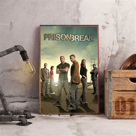 Prison Break Poster, The Escape A Desperate Gamble Poster, M | Inspire