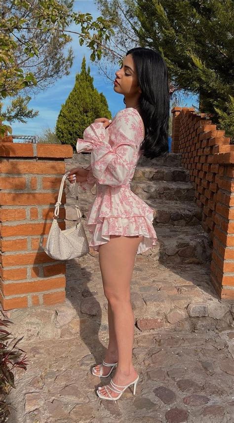 Short Dress Brunette Tiki Rude
