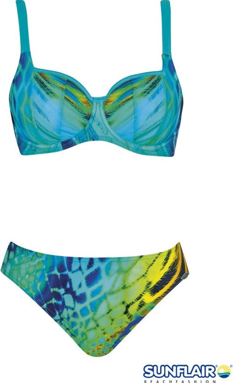 Sunflair Bikini Turquoise Lightness 46E Bol