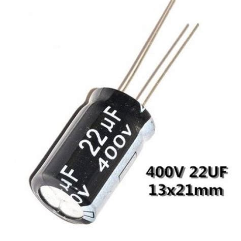 Конденсатор 400 В 22 мкФ 13x21 мм, цена 7.98 грн — Prom.ua (ID#1498581794)