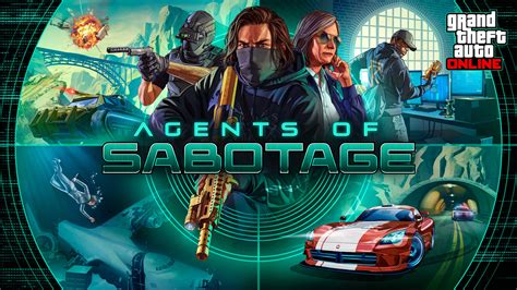 La Nouveau Dlc Agent Of Sabotage Sur Gta V Online Est Disponible