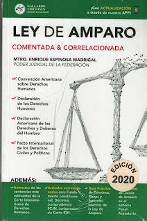 Libros En Derecho Ley De Amparo Comentada Y Correlacionada