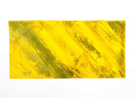 Yellow and Green Abstract Painting · Free Stock Photo