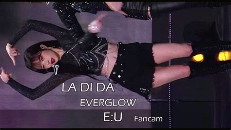 Everglow La Di Da E U Fancam The Show Youtube