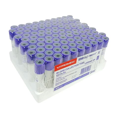 Bd Vacutainer Blood Collection Tube With K Edta Off