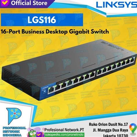 Jual Linksys Lgs Ap Port Business Desktop Gigabit Switch