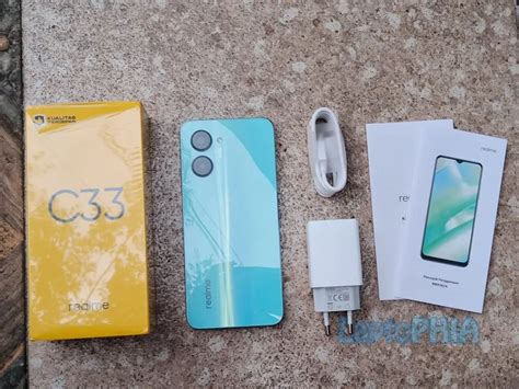 Unboxing Realme C33 Aqua Blue Desain Cantik Dengan Kamera Apik Laptophia