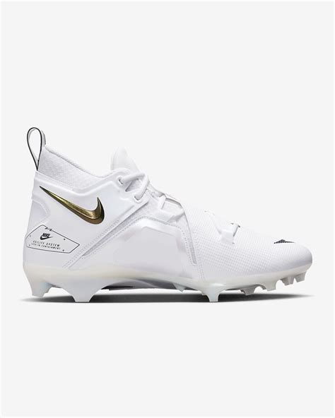 Nike Alpha Menace Pro Football Cleats White Ct Mens Size