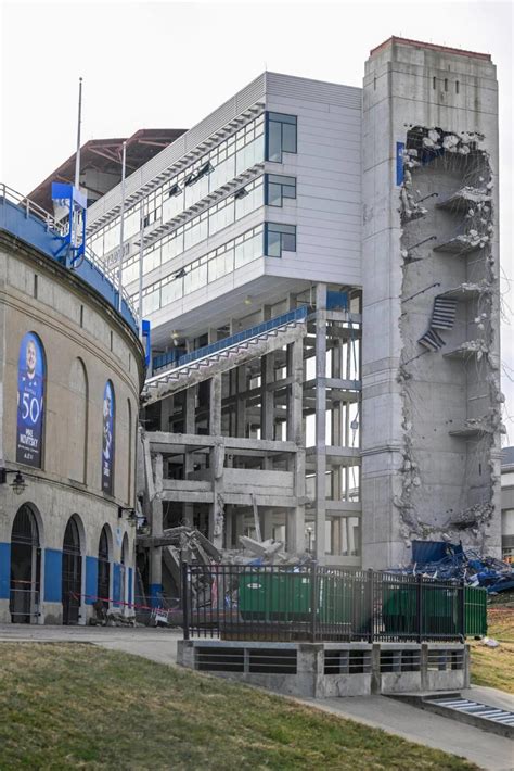 Renovations of David Booth Kansas Memorial Stadium are underway. Check out our photos