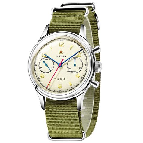 Sea-Gull 1963 38mm Sapphire Glass Chronograph Watch 21 Zuan... für 199 ...