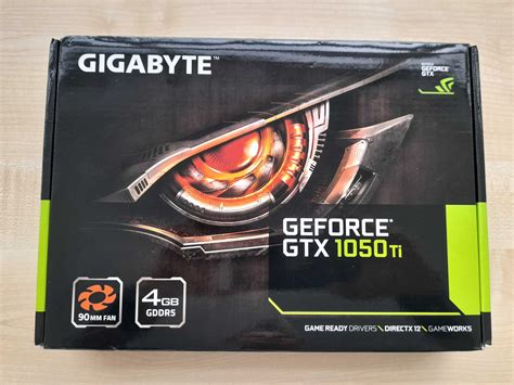 Placa Video Gigabyte Geforce Gtx 1050 Ti D5 4g 4gb Gddr5 128 Bit Nou