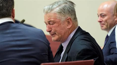 Video Alec Baldwin Weeps In Court When Judge Throws Out Case Mid Trial