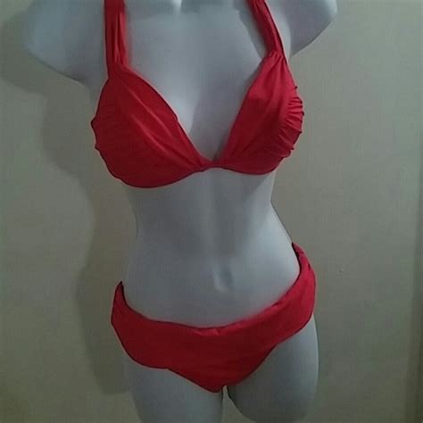 Old Navy Swim Old Navy Coral Swim Bikini Top Bottom Poshmark