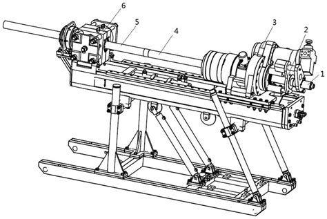 坑道钻机钻杆后扶正与水便自动上卸装置及方法与流程