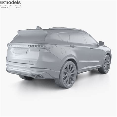 Jetour X70 Plus 2022 Modelo 3D Descargar Crossover SUV On 3DModels Org