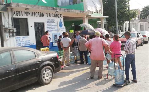 Tampico Por crisis por agua salada compras de pánico en purificadoras