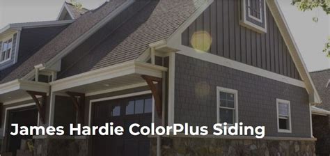 James Hardie ColorPlus Siding