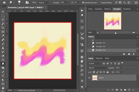 How To Use Smudge Tool In Photoshop Simple Method