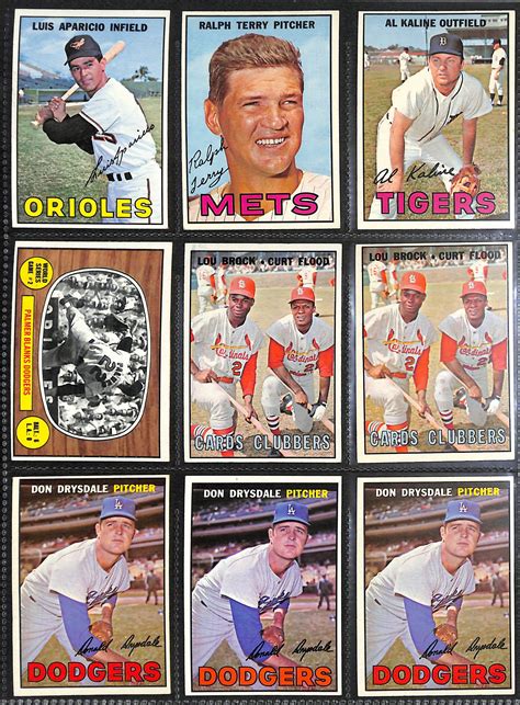 Lot Detail Lot Of Assorted Topps Baseball Cards W Bob