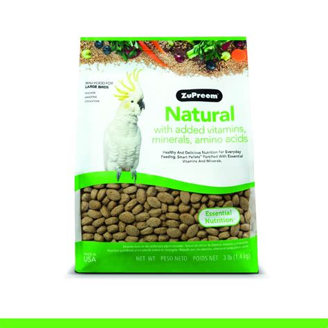 Buy Zupreem Natural Bird Pellets Daily Bird Food For Amazon Cockatoo