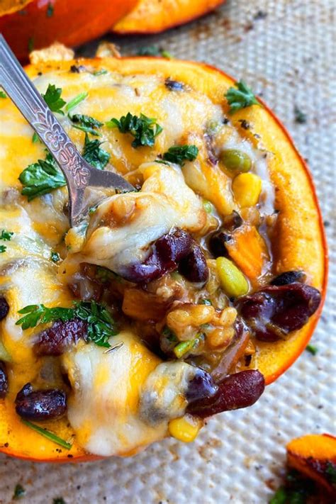 Easy Stuffed Pumpkin One Pan One Pot Recipes