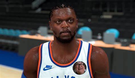 Nba K Julius Randle Cyberface And Body Model Current Look By