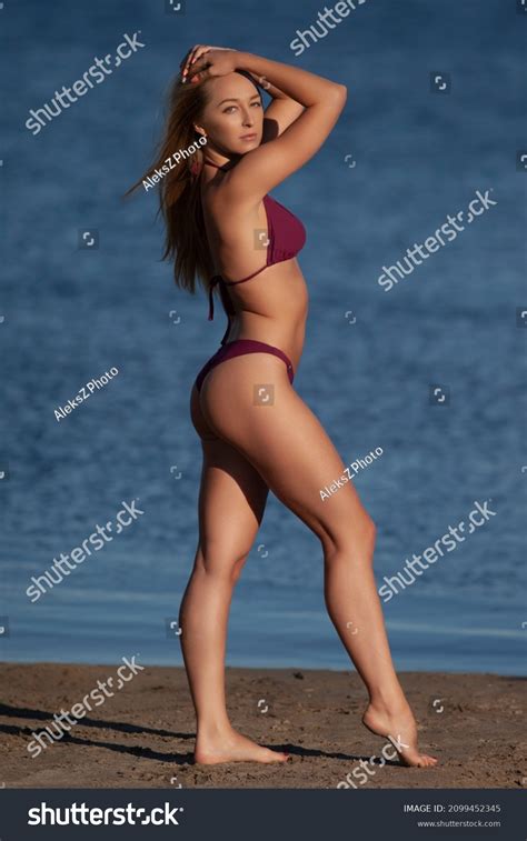 Beautiful Woman Sexy Bikini On Beach Stock Photo Shutterstock