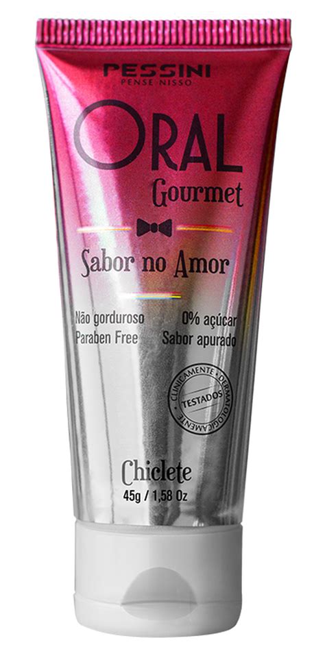 Comprar ORAL GOURMET GEL BEIJÁVEL HOT CHICLETE 35ML 45G PESSINI R 12 50 Kalu Moda Íntima