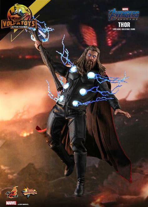 THOR AVENGERS ENDGAME HOT TOYS VINGADORES