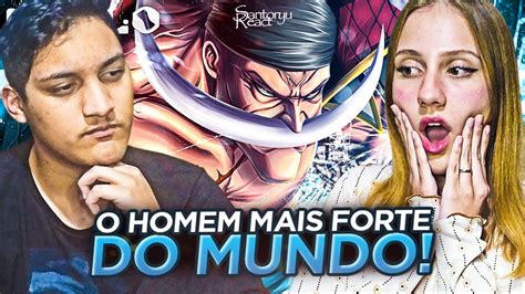 React Wlo O Homem Mais Forte Do Mundo One Piece Barba Branca