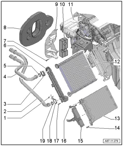 Volkswagen Golf Service And Repair Manual Assembly Overview Heater